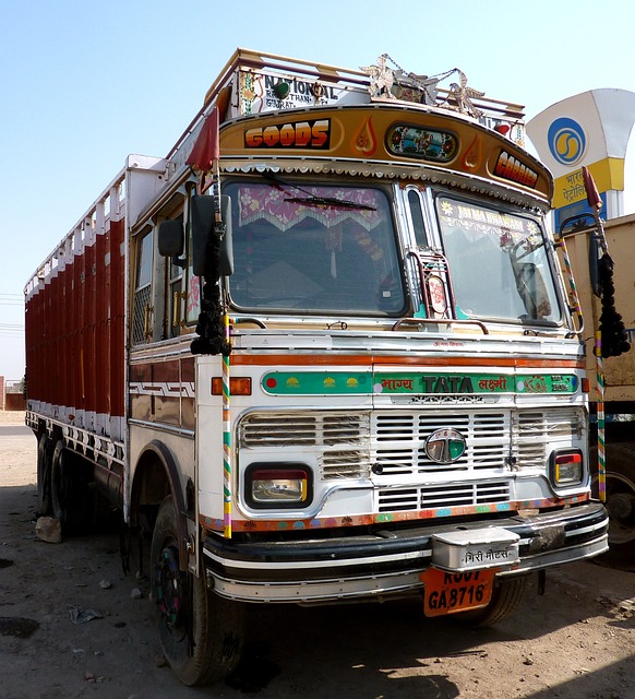 india, truck, vehicle